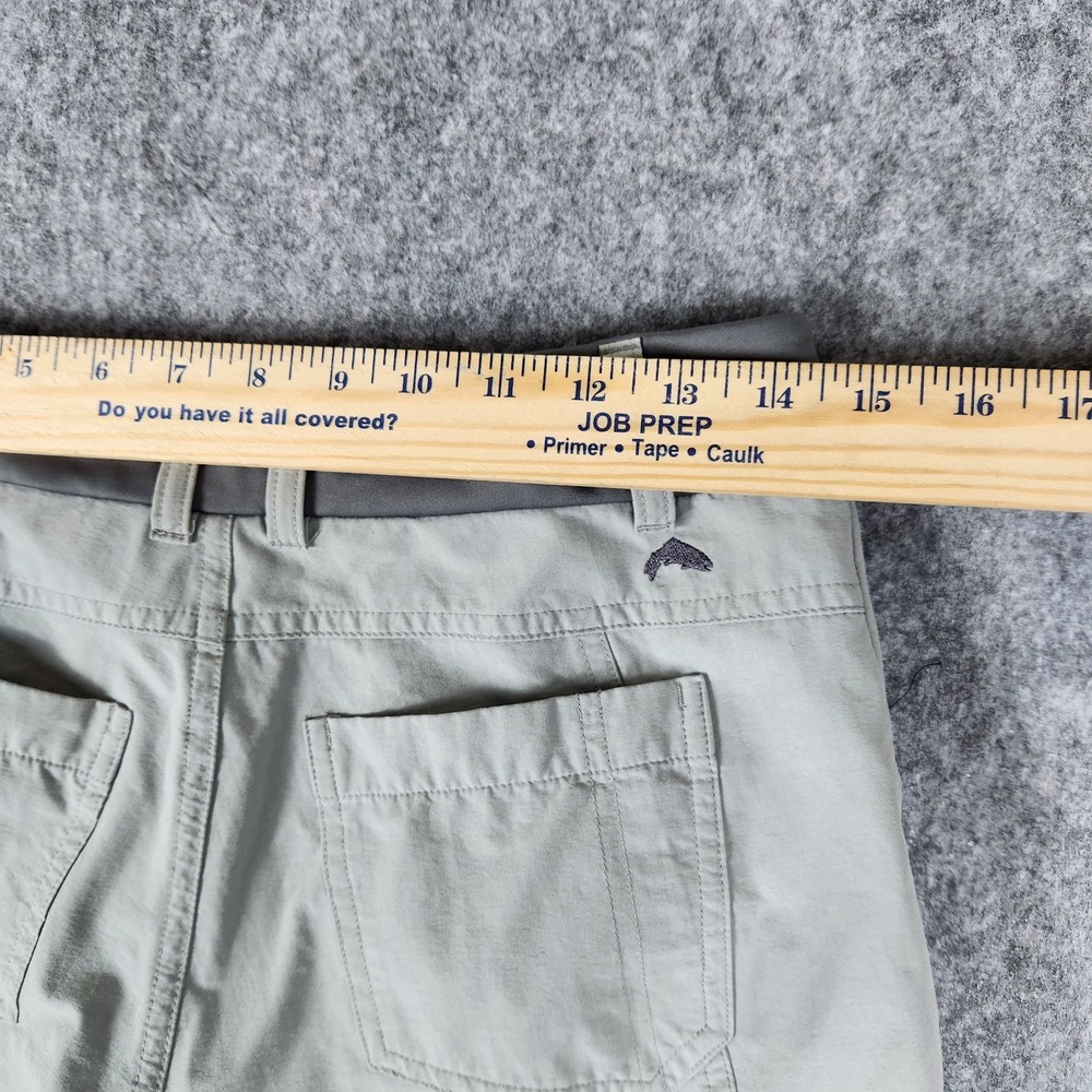 Simms Mataura Shorts Womens S Gray Granite Nylon Fishing Utility Stretch Outdoor - Picture 10 of 11